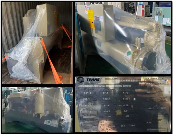 Water Cooled Chiller 125 Tons (Trane RTWS125)